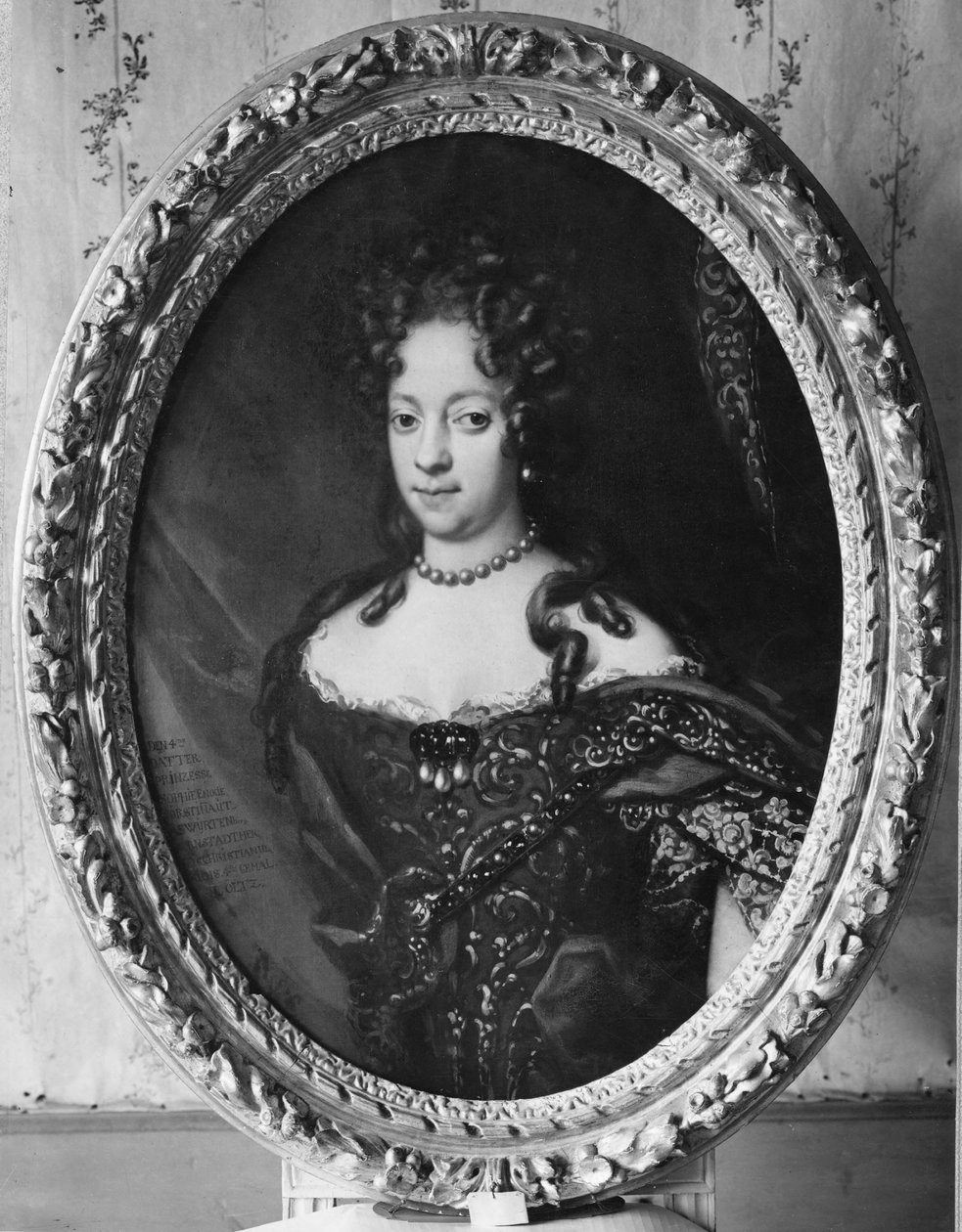 Zofia, 1662-1738, księżniczka Meklemburgii-Güstrow, księżna Wirtembergii-Bernstadt autorstwa David von Krafft