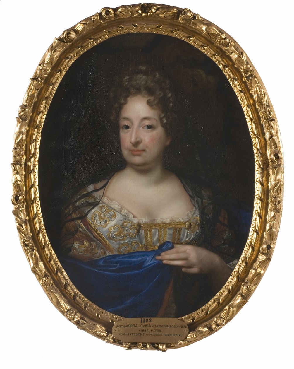 Zofia Charlotta, 1668-1705, księżniczka Palatynatu, księżna Brunszwiku-Lüneburga autorstwa David von Krafft