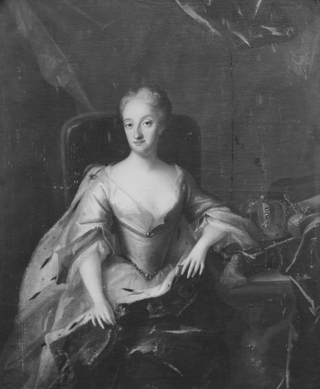 Ulryka Eleonora Młodsza, 1688-1741, królowa Szwecji autorstwa David von Krafft