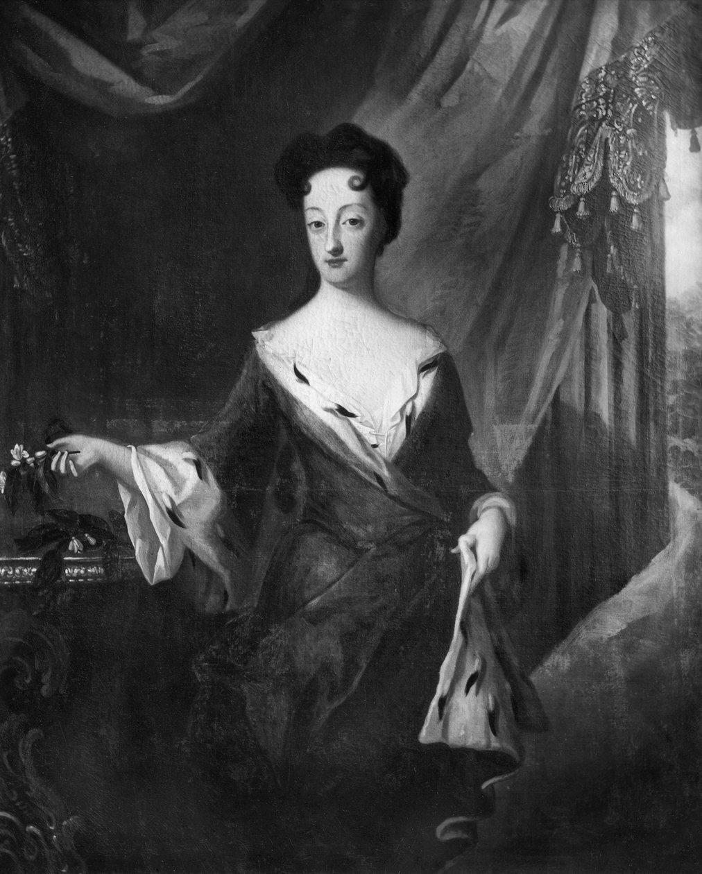 Ulrika Eleonora Młodsza (1688-1741), królowa Szwecji, żona Fryderyka I, króla Szwecji autorstwa David von Krafft