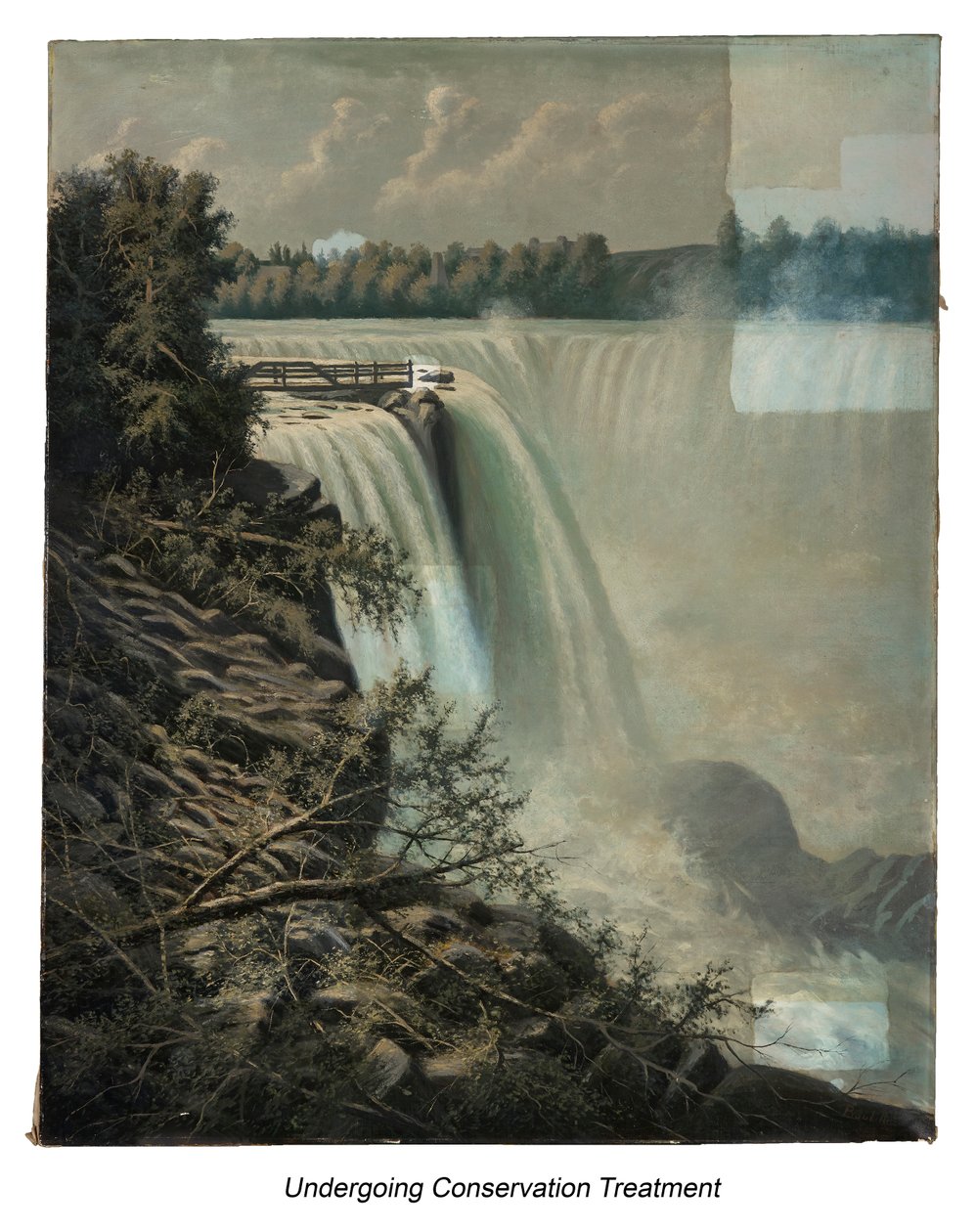 wodospad Niagara autorstwa DeWitt Clinton Boutelle