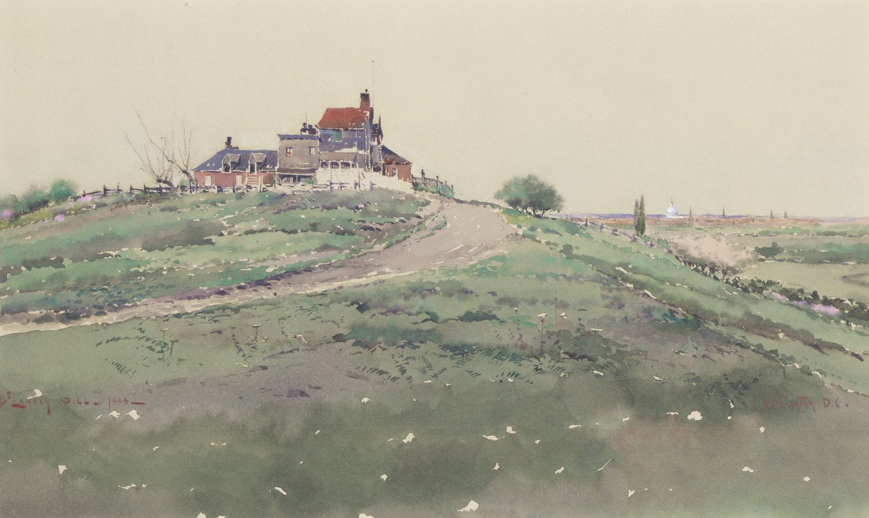 Waszyngton, DC, 1888. autorstwa De Lancey Gill