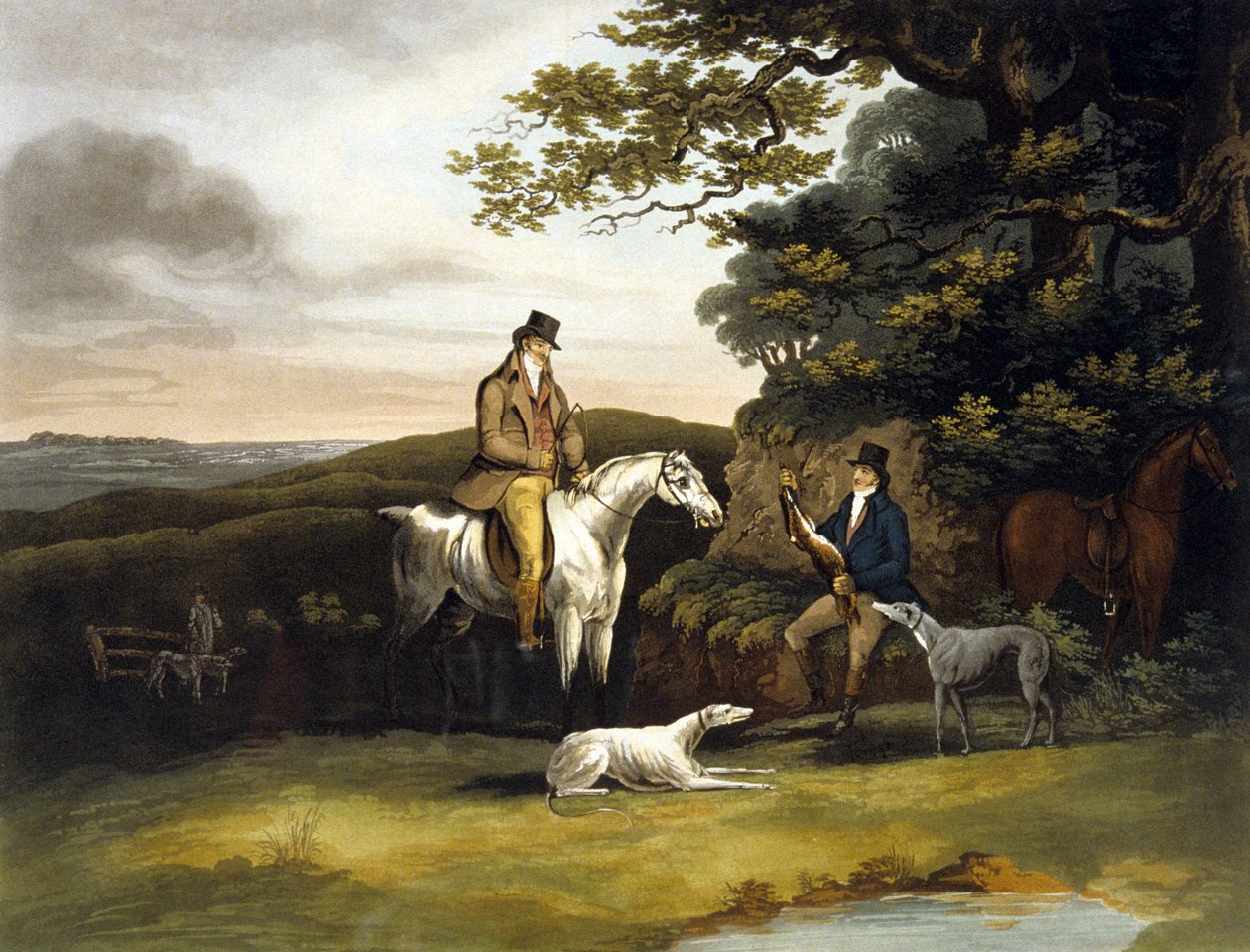 Coursing, tabliczka 3, grawerowana przez R.G. Batalion autorstwa Dean Snr. (after) Wolstenholme