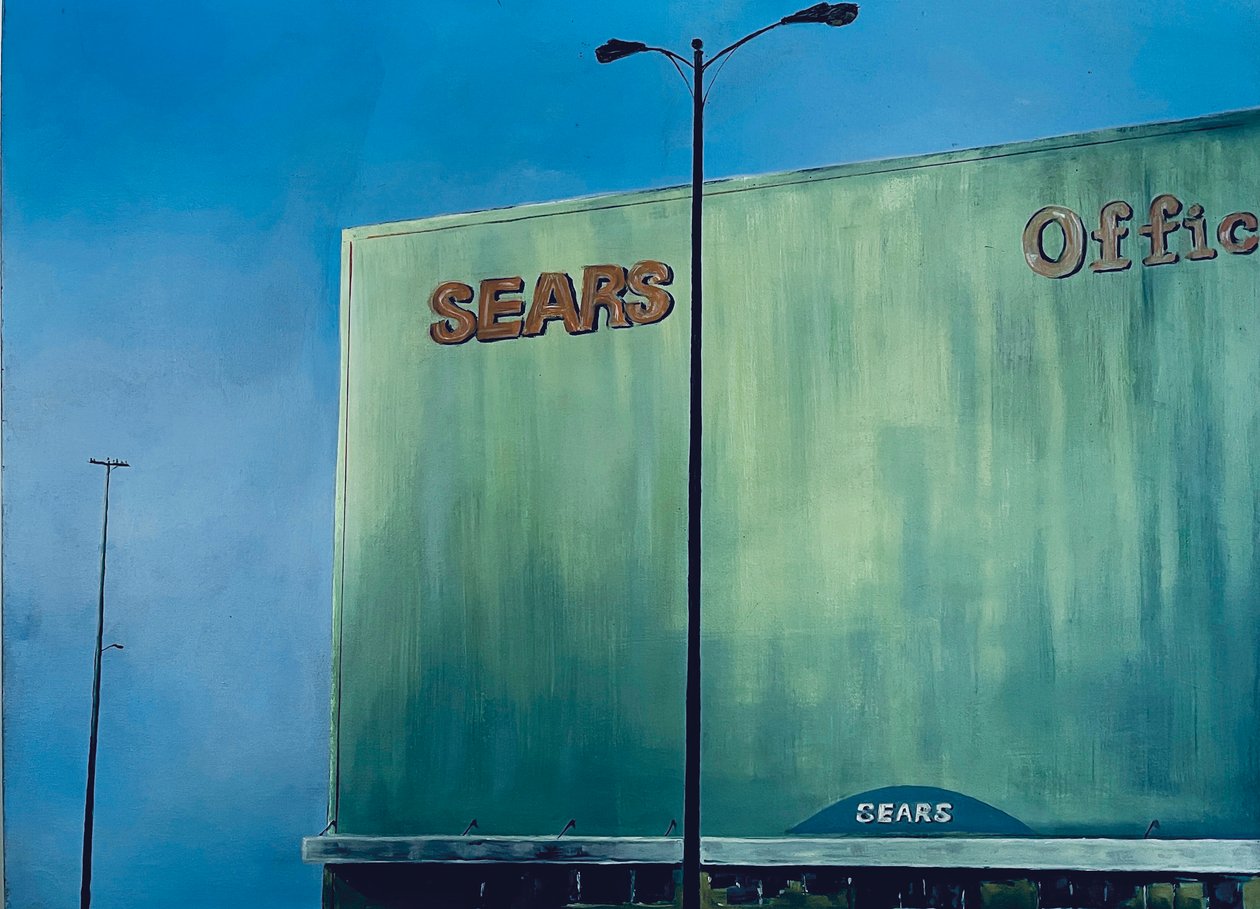 Sears, 2003 (olej na płótnie) autorstwa Deborah Stevenson