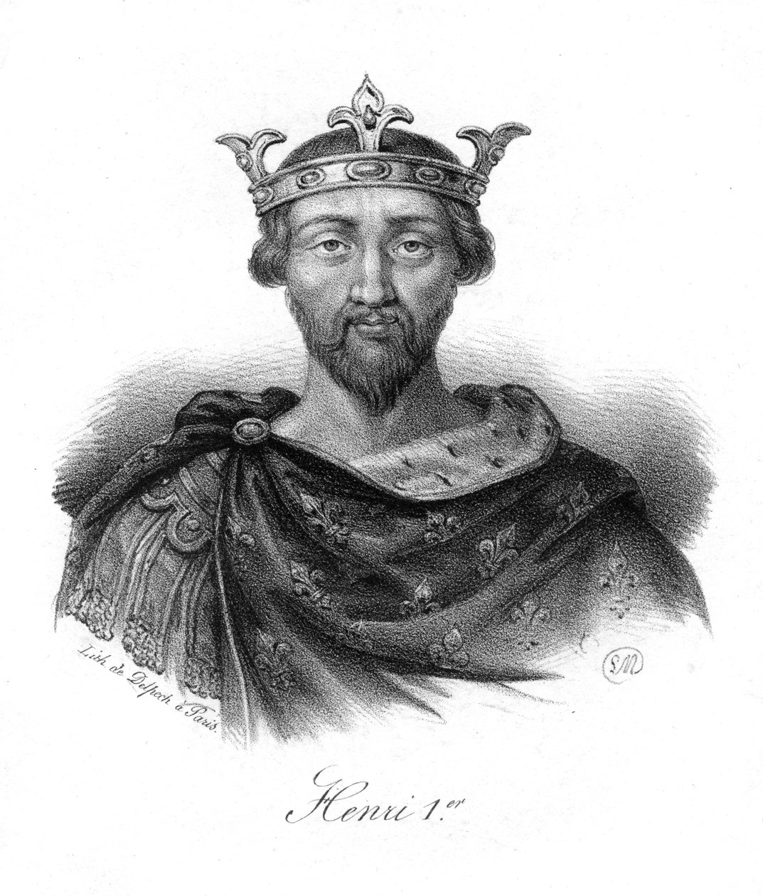 Henryk I. z Anglii lub Francji autorstwa Delpech