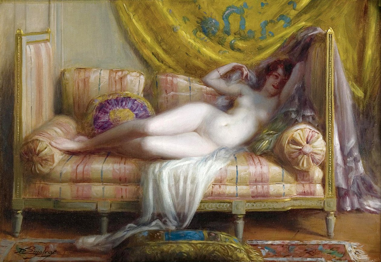Odaliska autorstwa Delphin Enjolras