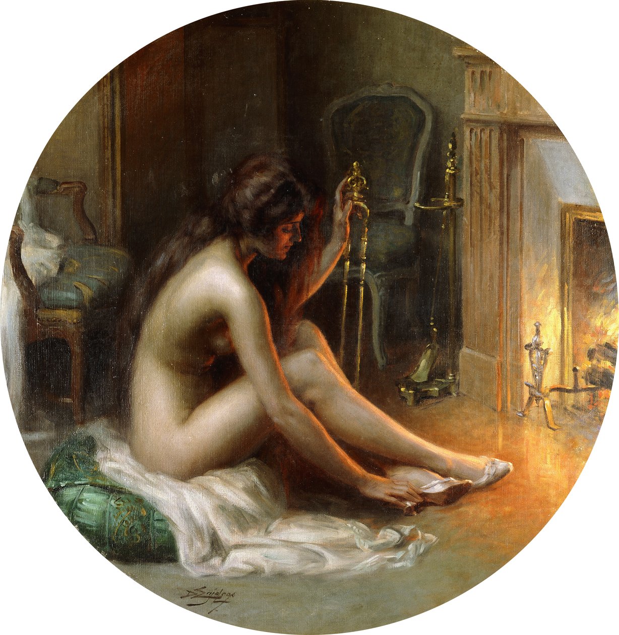 Przez ogień autorstwa Delphin Enjolras