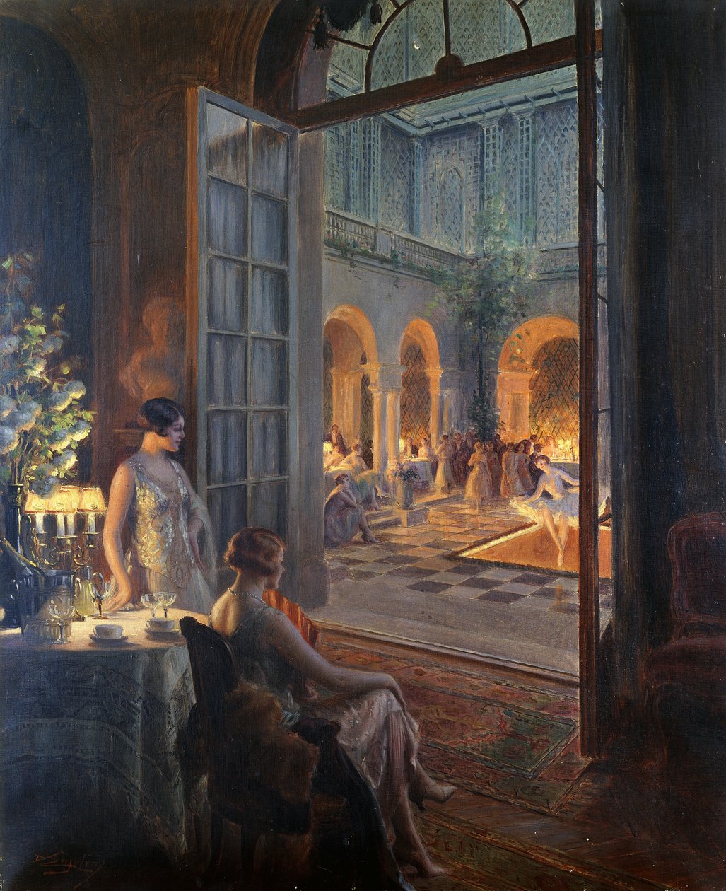 Wieczór autorstwa Delphin Enjolras