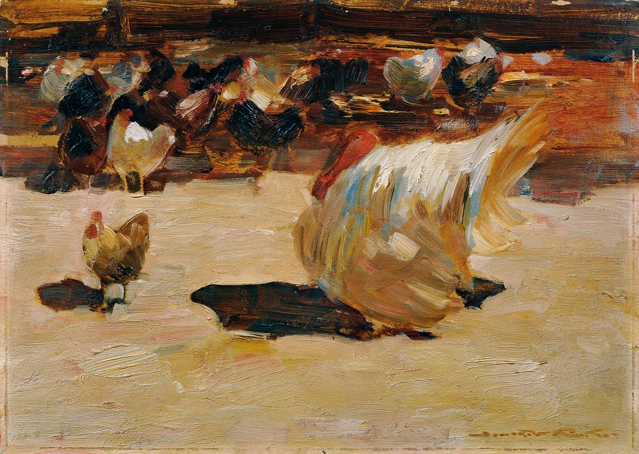 Hühnerhof autorstwa Demeter Koko