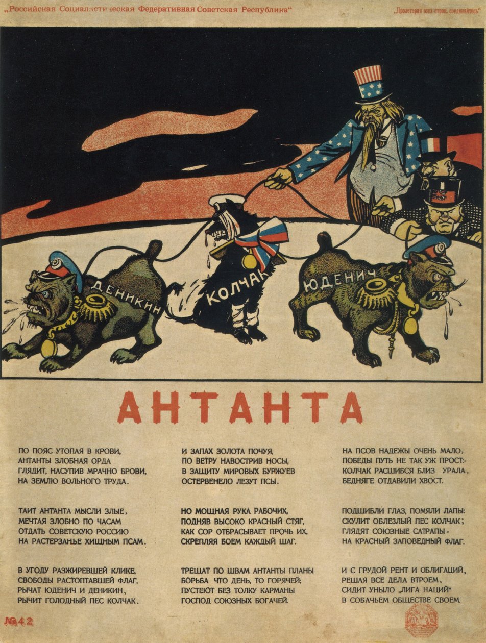Potrójna Ententa, 1919 autorstwa Deni