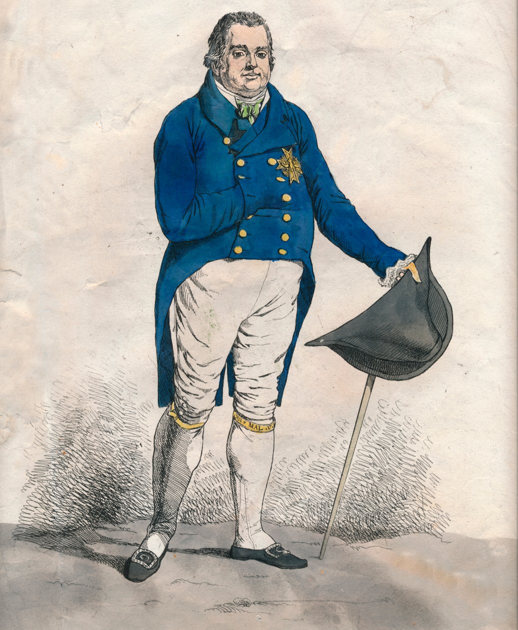 Ludwik 18th, 1814 autorstwa Denis Dighton