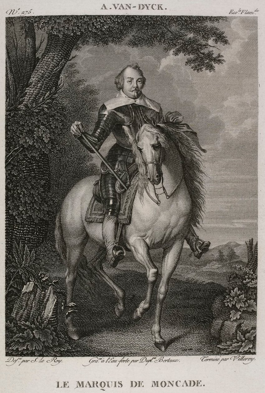 Denis-Sébastien Leroy, Antoine-Claude-François Villerey i Jean Duplessis-Bertaux - Markiz Moncade, według Antoine