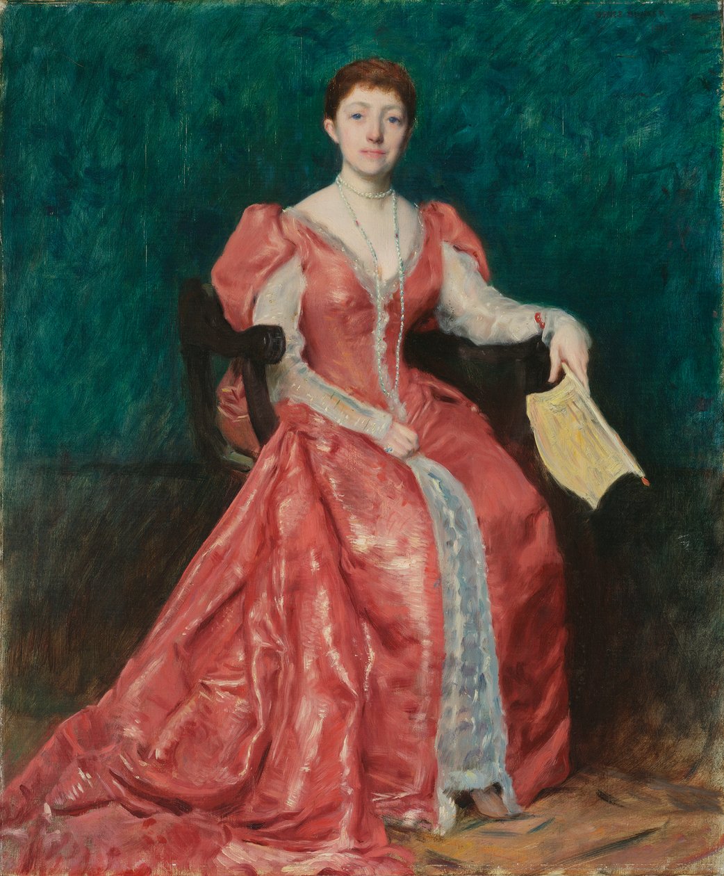 Isabella Stewart Gardner autorstwa Dennis Miller Bunker