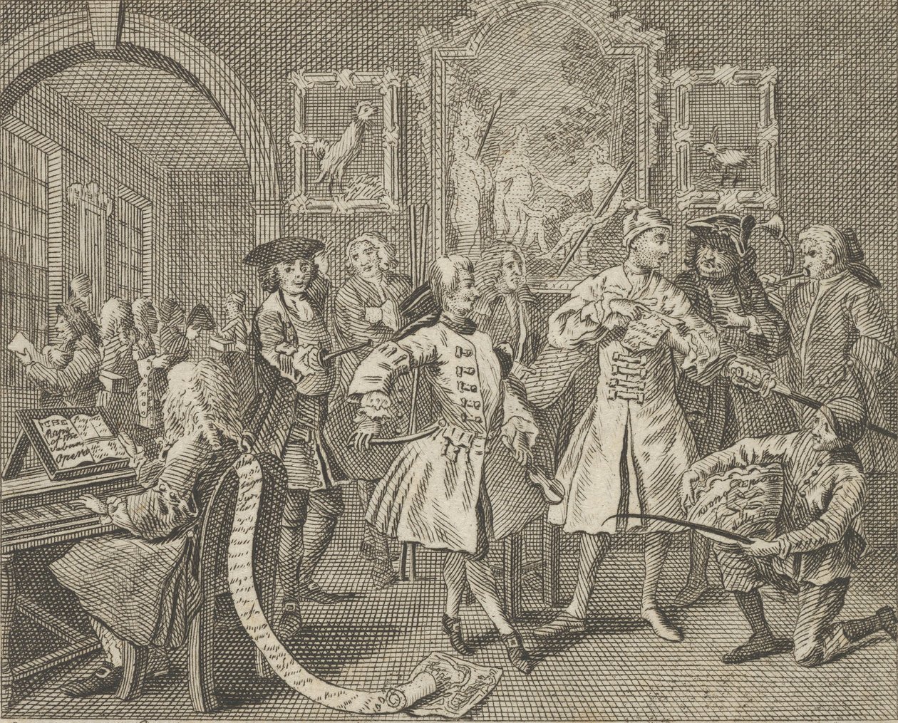 Progres Graba, płyta 2, ca. 1800. autorstwa Dent
