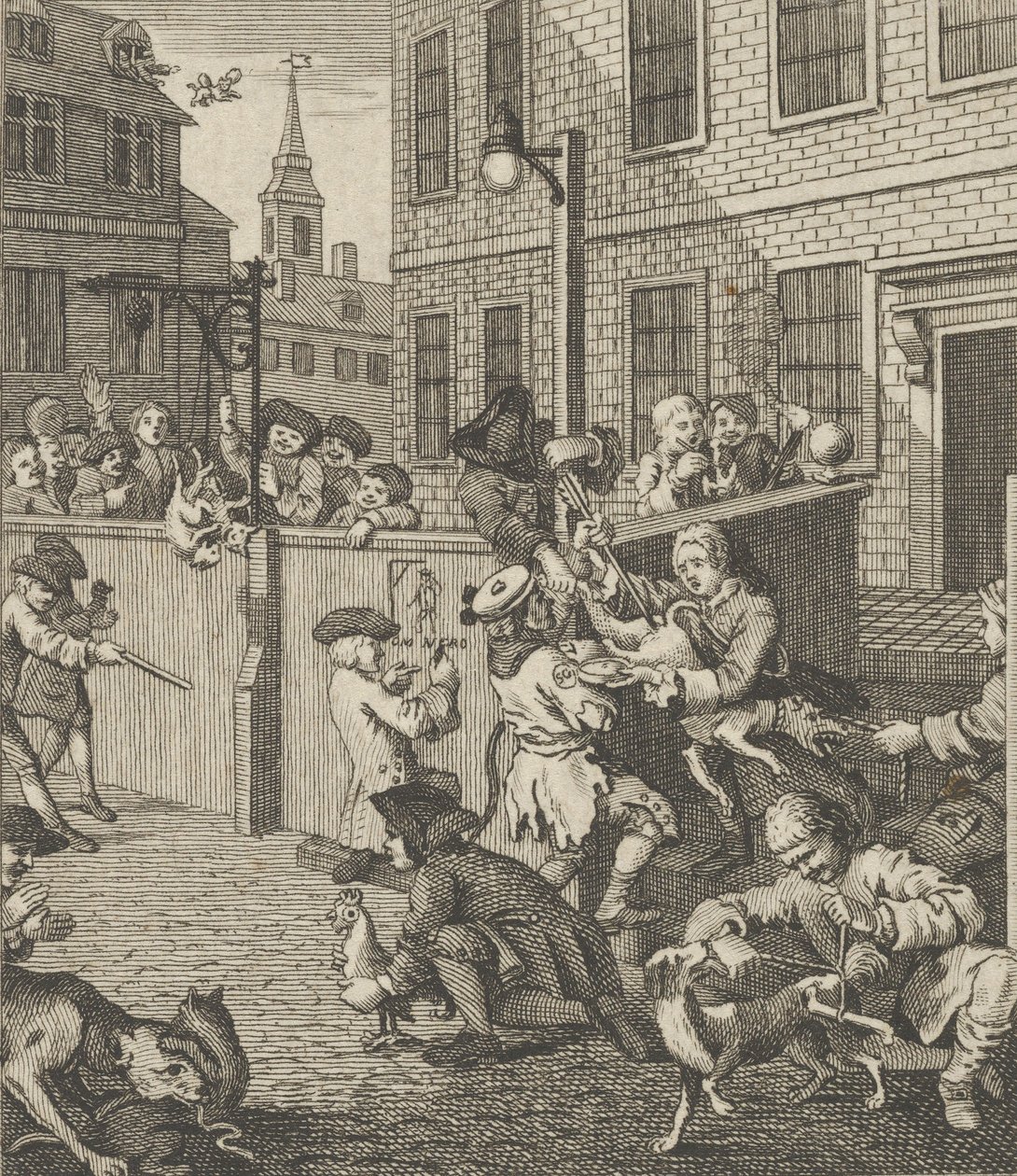Pierwszy etap okrucieństwa, ca. 1800. autorstwa Dent