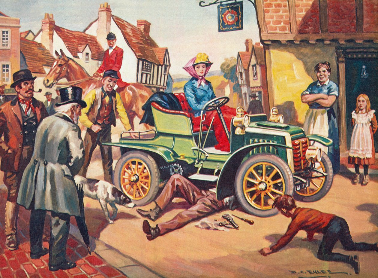 Podróż samochodem autorstwa Derek Charles Eyles