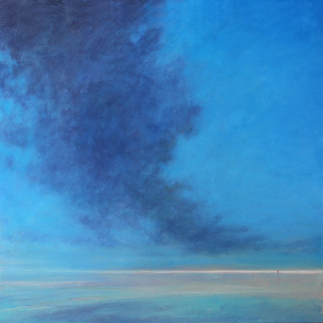 Rising Cloud, 2021 (óleo sobre tela) polonês autorstwa Derek Hare