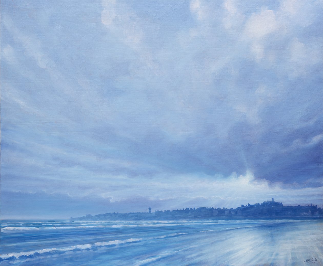 Widok na St Andrews autorstwa Derek Hare