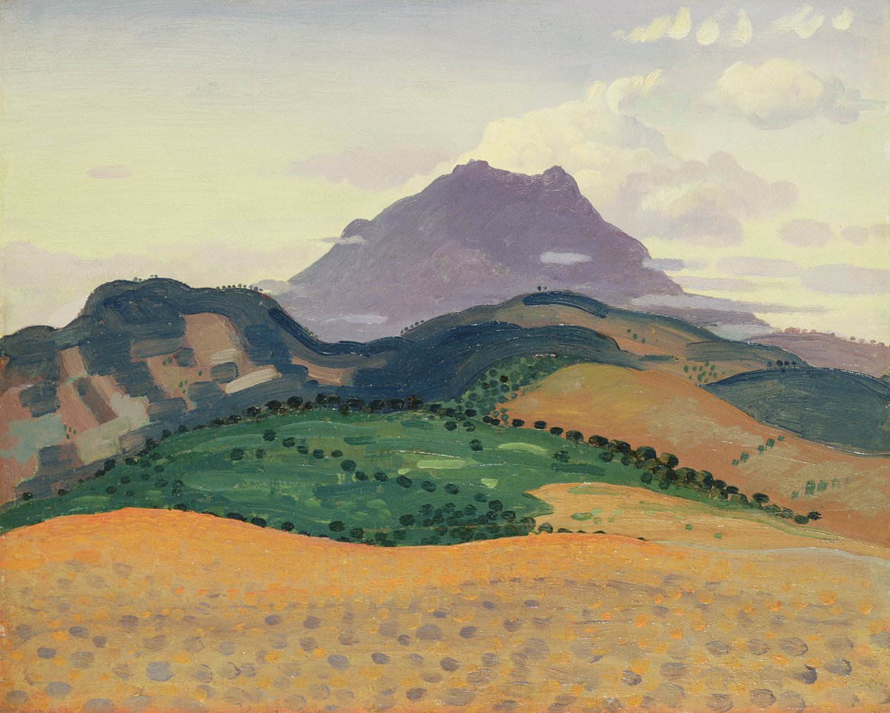 Zwiedzanie Madeloc w Pirenejach, ok. 1913 autorstwa Derwent Lees