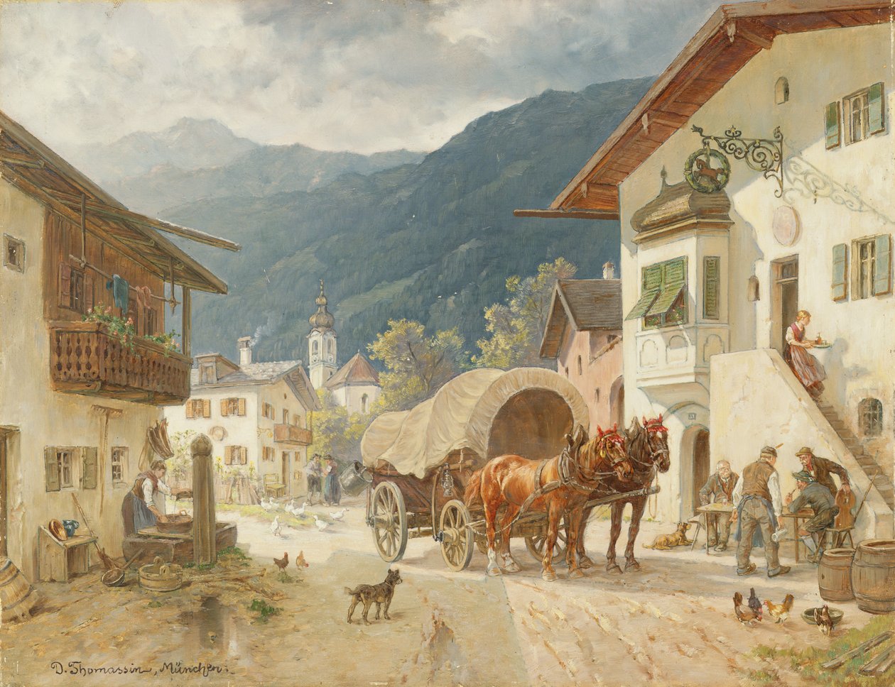 The Inn, Monachium autorstwa Desire Tomassin