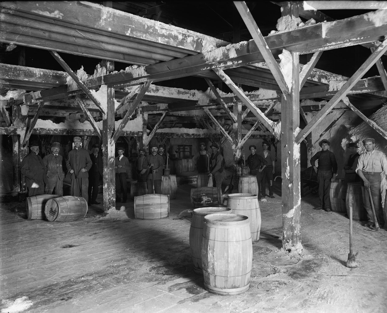 Del Ray Salt Co., ok. 1900-20 autorstwa Detroit Publishing Co.
