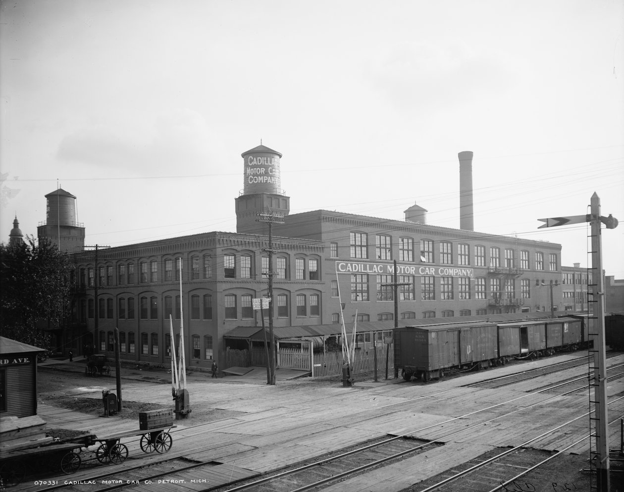 Cadillac Motor Car Company, Detroit autorstwa Detroit Publishing Co.