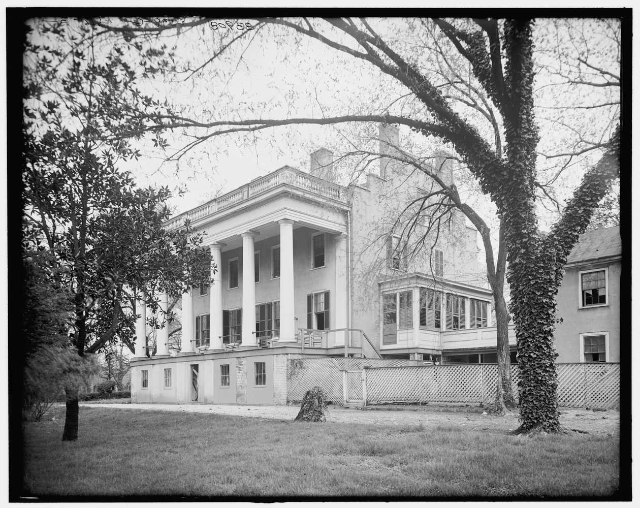 Rezydencja Elizabeth Van Lew, Richmond, VA, przed 1911 (zdjęcie czarno-białe) autorstwa Detroit Publishing Co.