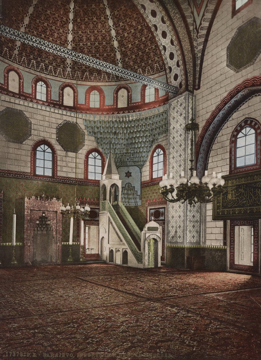 Meczet Gazi Husrev-bega, Sarajewo, 1905 autorstwa Detroit Publishing Co.