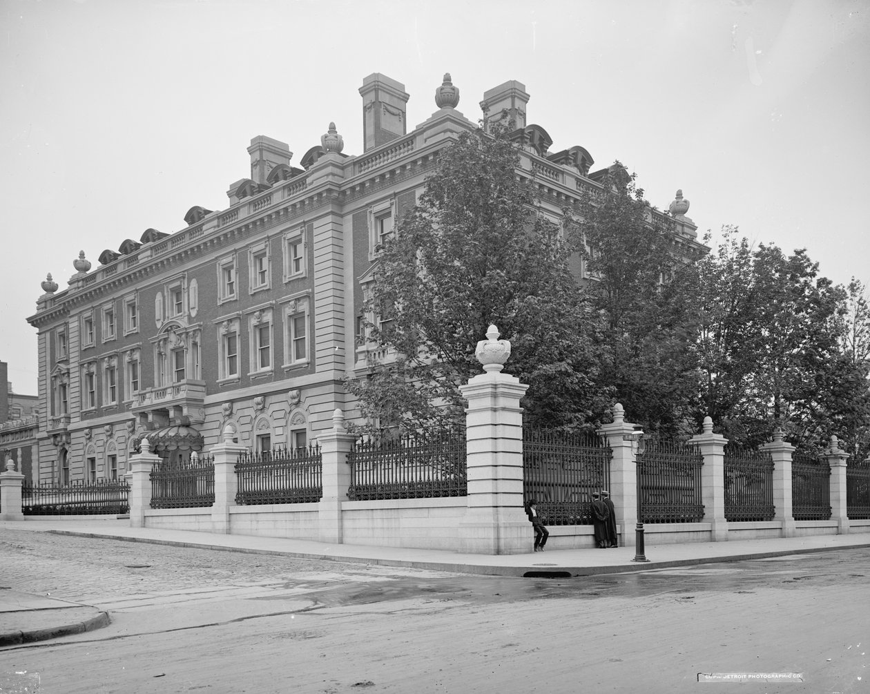 Rezydencja Andrew Carnegie, Nowy Jork, ok. 1903 autorstwa Detroit Publishing Co.