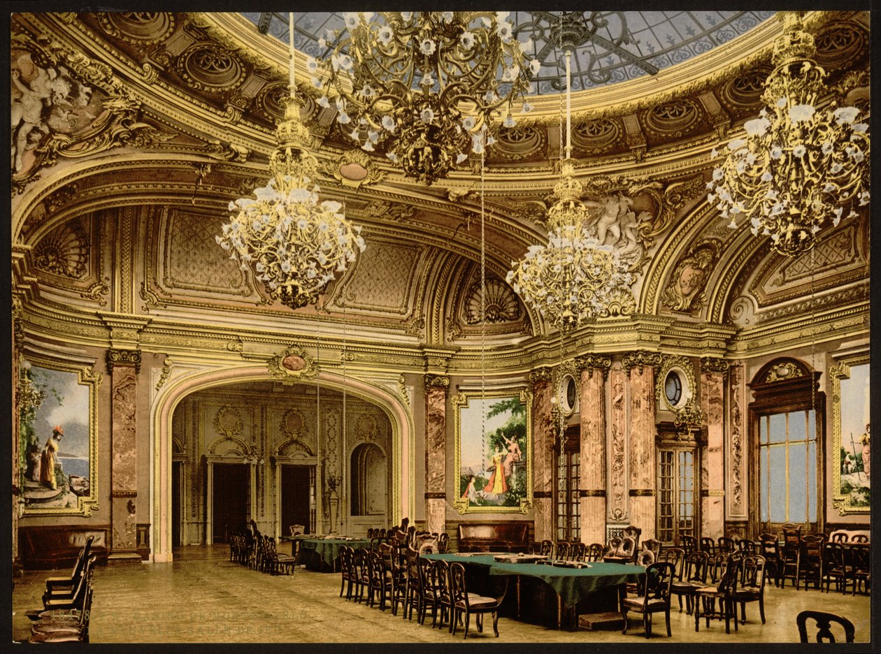 Nowy pokój hazardowy, Monte Carlo, Riviera, Monako autorstwa Detroit Publishing Co.