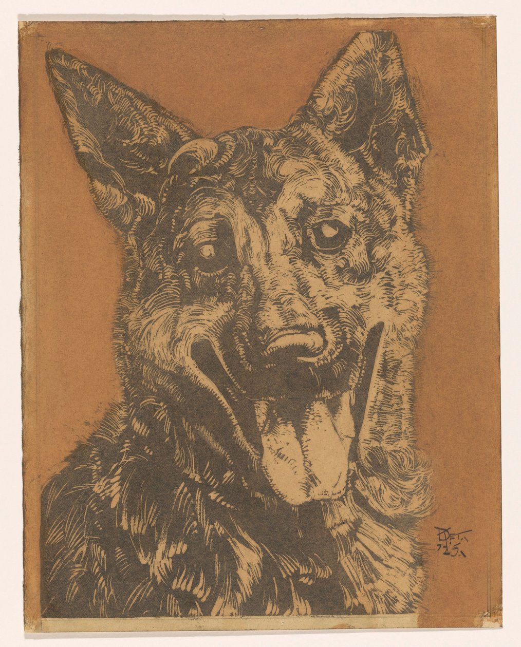 pies Cees autorstwa Dick Ket (signed by artist)