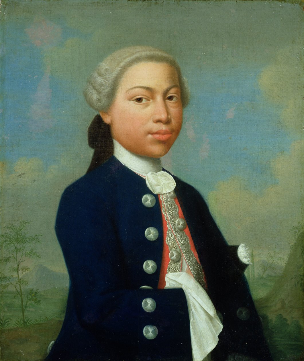 Portret młodego Maura z Afryki Północnej autorstwa Diderick Herman Cuypers