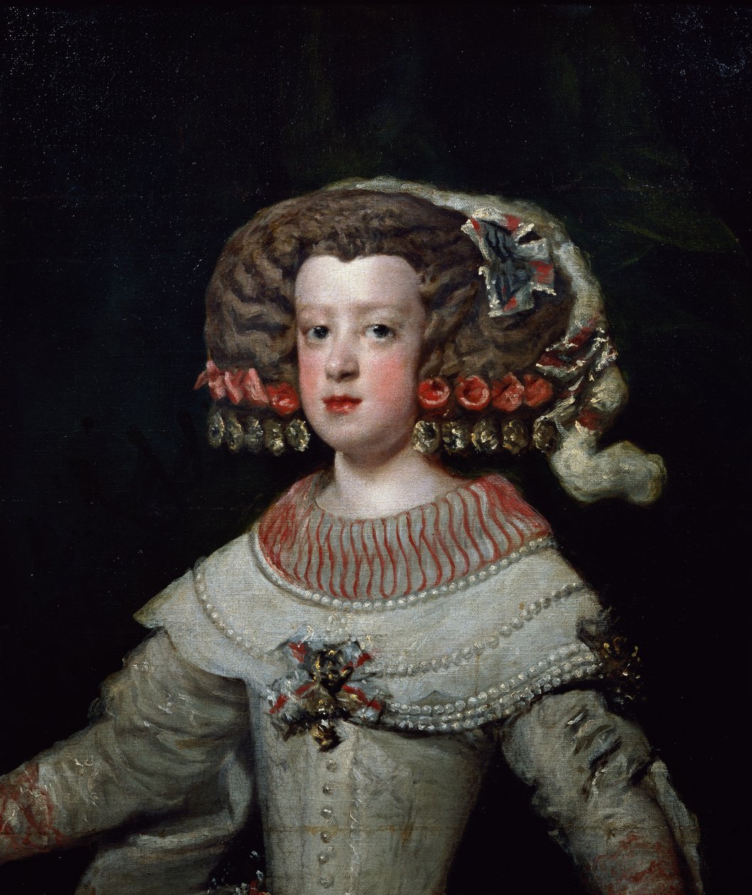 Portret infantki Marii Teresy (1638-83) przyszłej królowej Francji Marii Teresy autorstwa Diego Velázquez