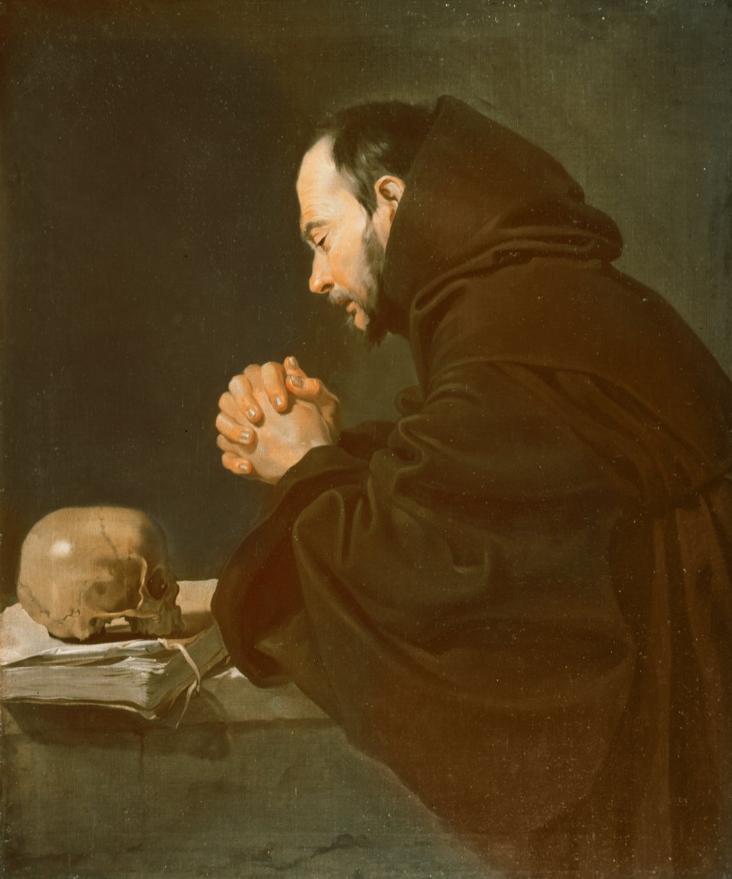 Święty Franciszek w modlitwie autorstwa Diego Velázquez