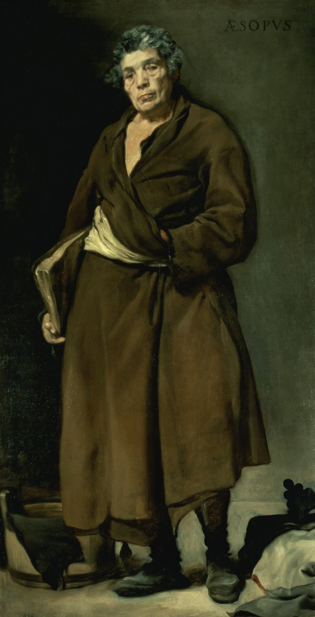 Ezop, 1640 autorstwa Diego Velázquez