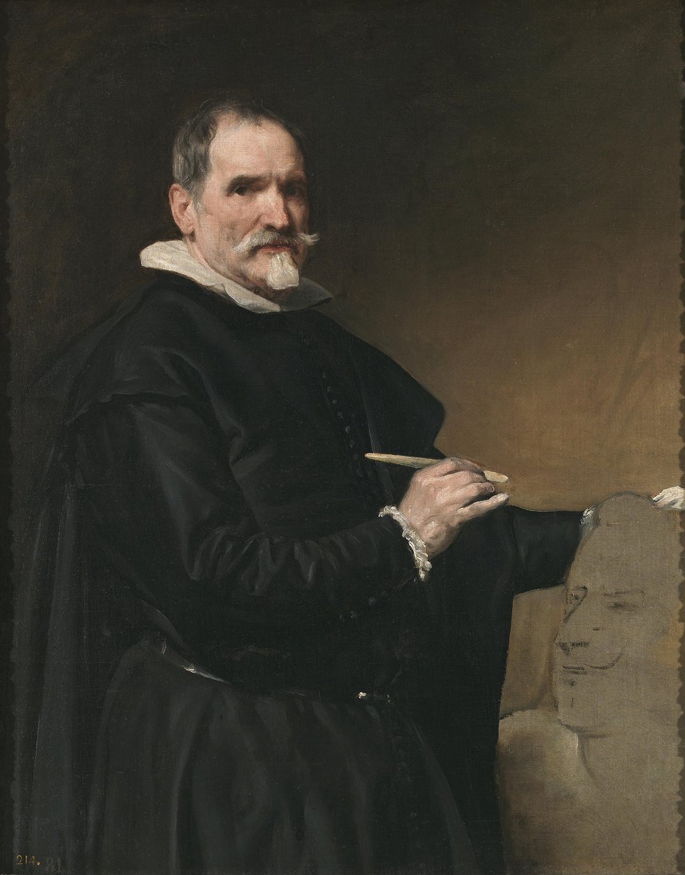 Juan Martinez Montañés autorstwa Diego Velázquez