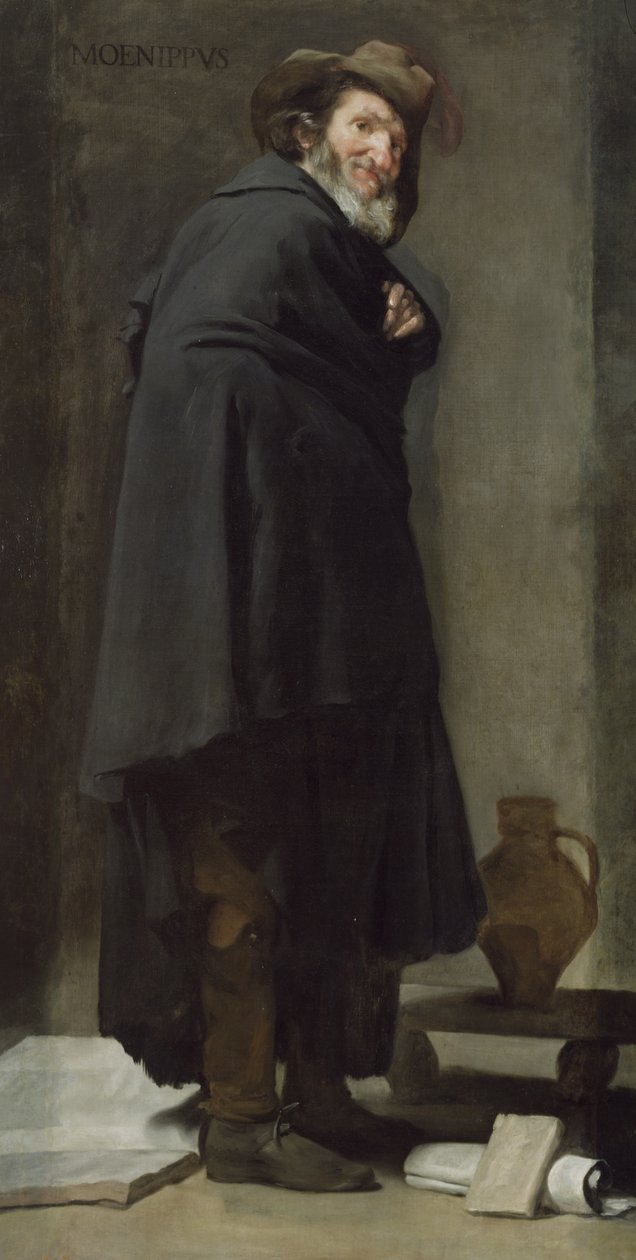 Menippus, 1640 autorstwa Diego Velázquez
