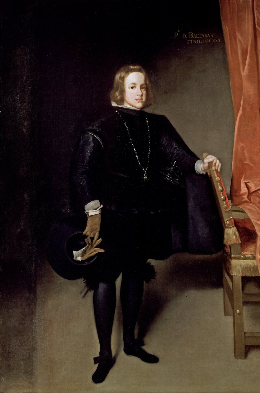 Portret Baltasara Carlosa z Hiszpanii autorstwa Diego Velázquez