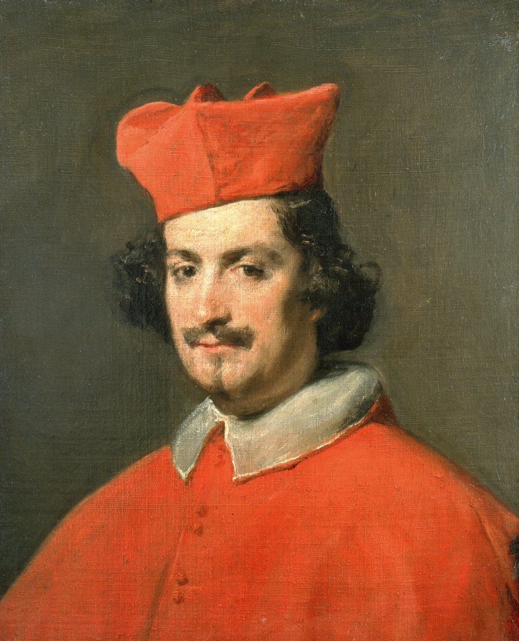 Portret kardynała Camilla Astali Pamphili, 1650 autorstwa Diego Velázquez