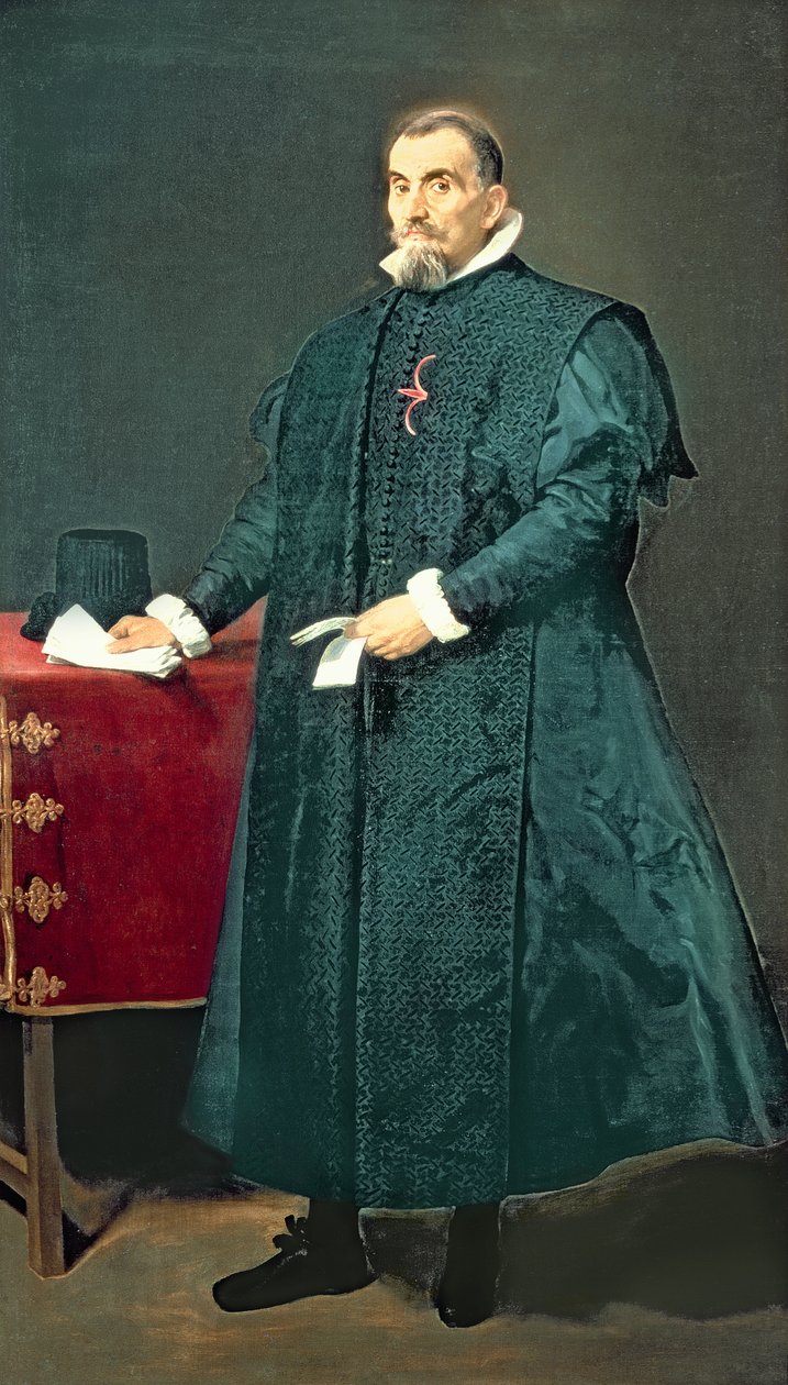 Portret Don Diego de Corral y Arellano (1570-1632) autorstwa Diego Velázquez
