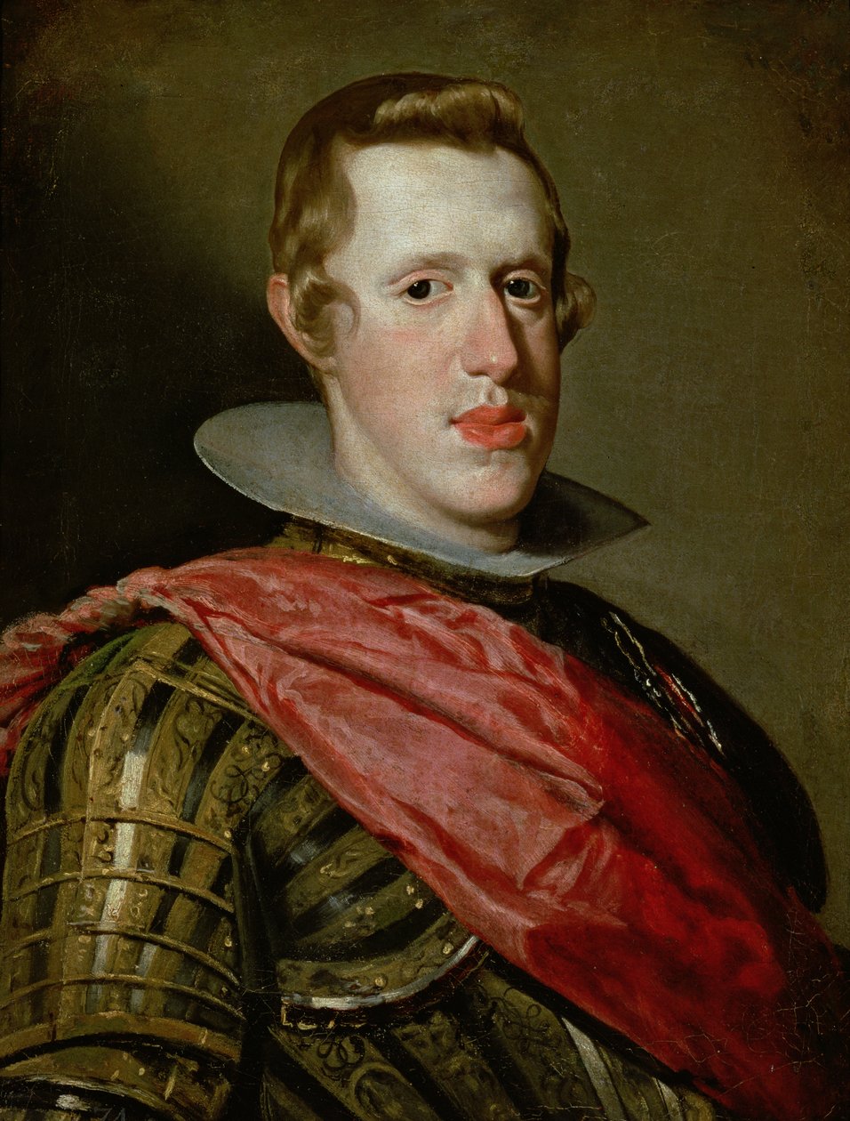 Portret Filipa IV (1605-1665) w zbroi, 1628 autorstwa Diego Velázquez