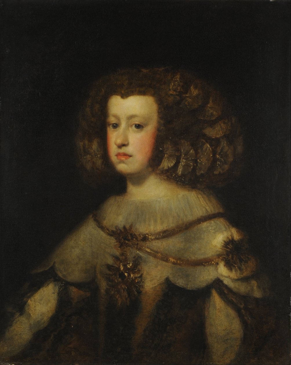 Portret infantki Marii Teresy z Hiszpanii autorstwa Diego Velázquez