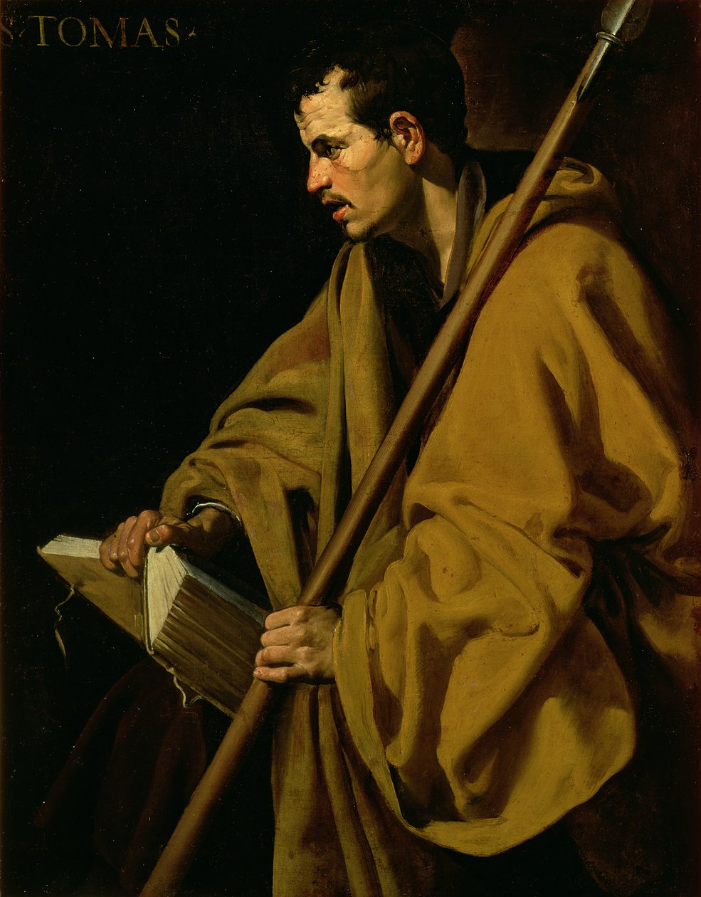 Apostoł św. Tomasz, ok. 1619-20 autorstwa Diego Velázquez