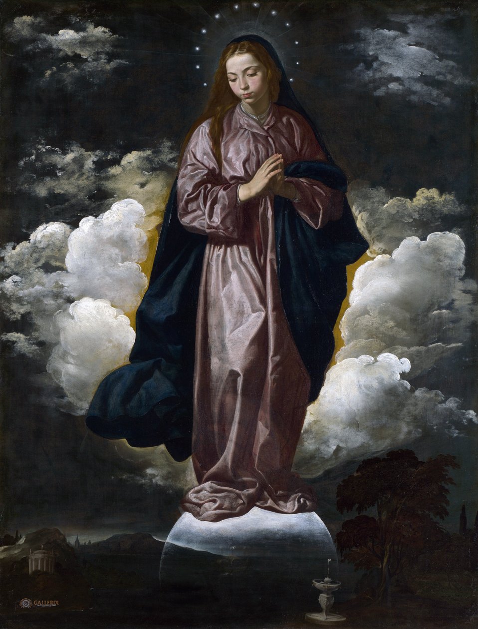 Niepokalane Poczęcie, ok. 1618 r. autorstwa Diego Velázquez