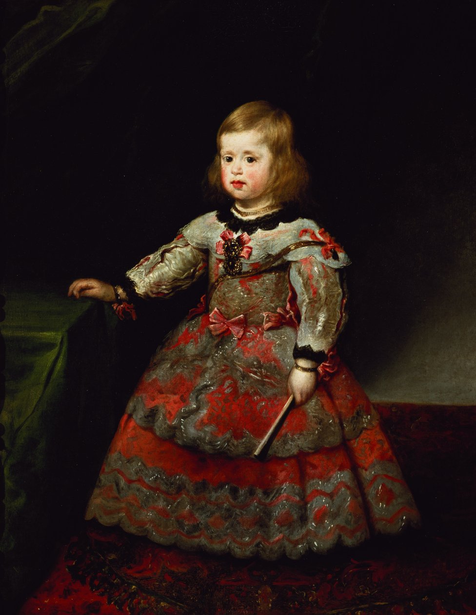 Infantka Maria Margarita (1651-73) Austrii jako dziecko autorstwa Diego Velázquez
