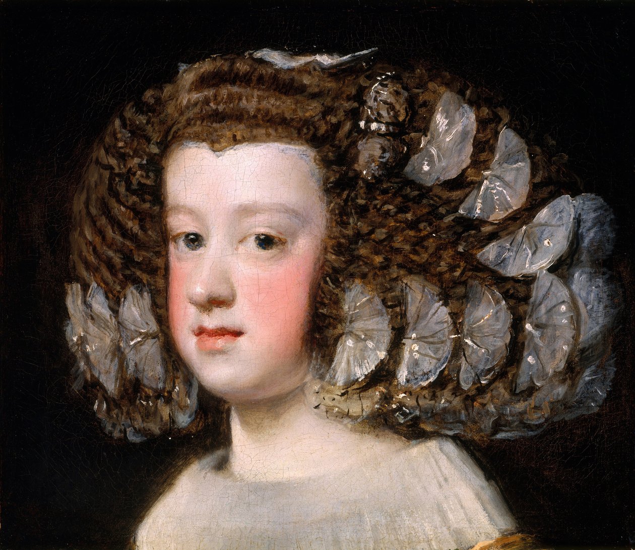 Infantka Maria Teresa, córka Filipa IV Hiszpanii autorstwa Diego Velázquez