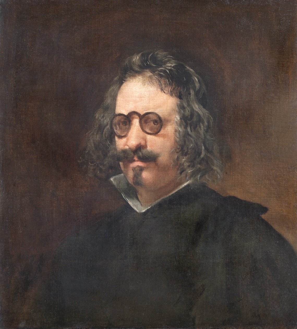 Francisco Gomez de Quevedo y Villegas autorstwa Diego Rodriguez de Silva (studio of) Velazquez