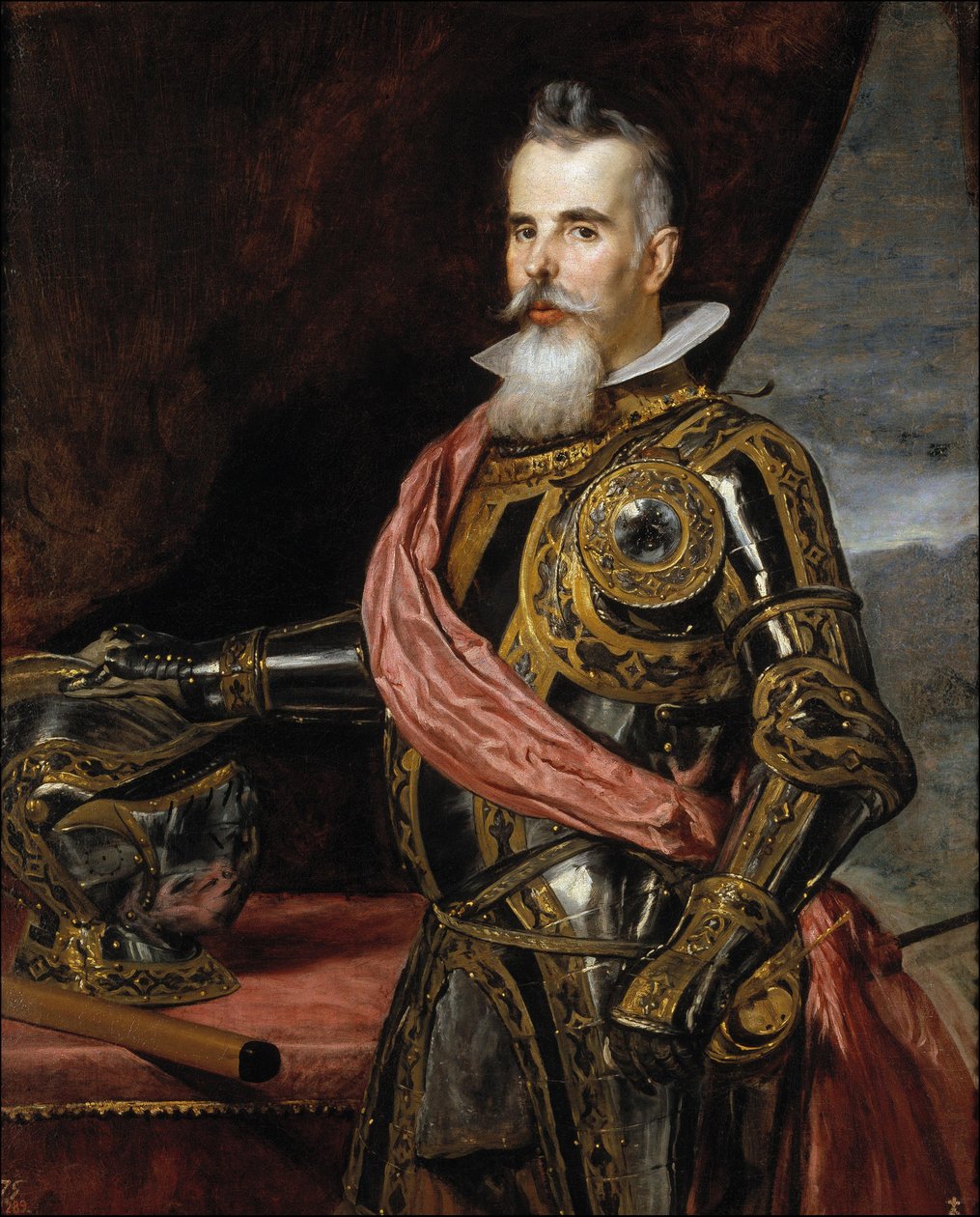 Juan Francisco de Pimentel, hrabia Benavente, c.1648 (olej na płótnie) autorstwa Diego Rodriguez de Silva y (attr. to) Velazquez