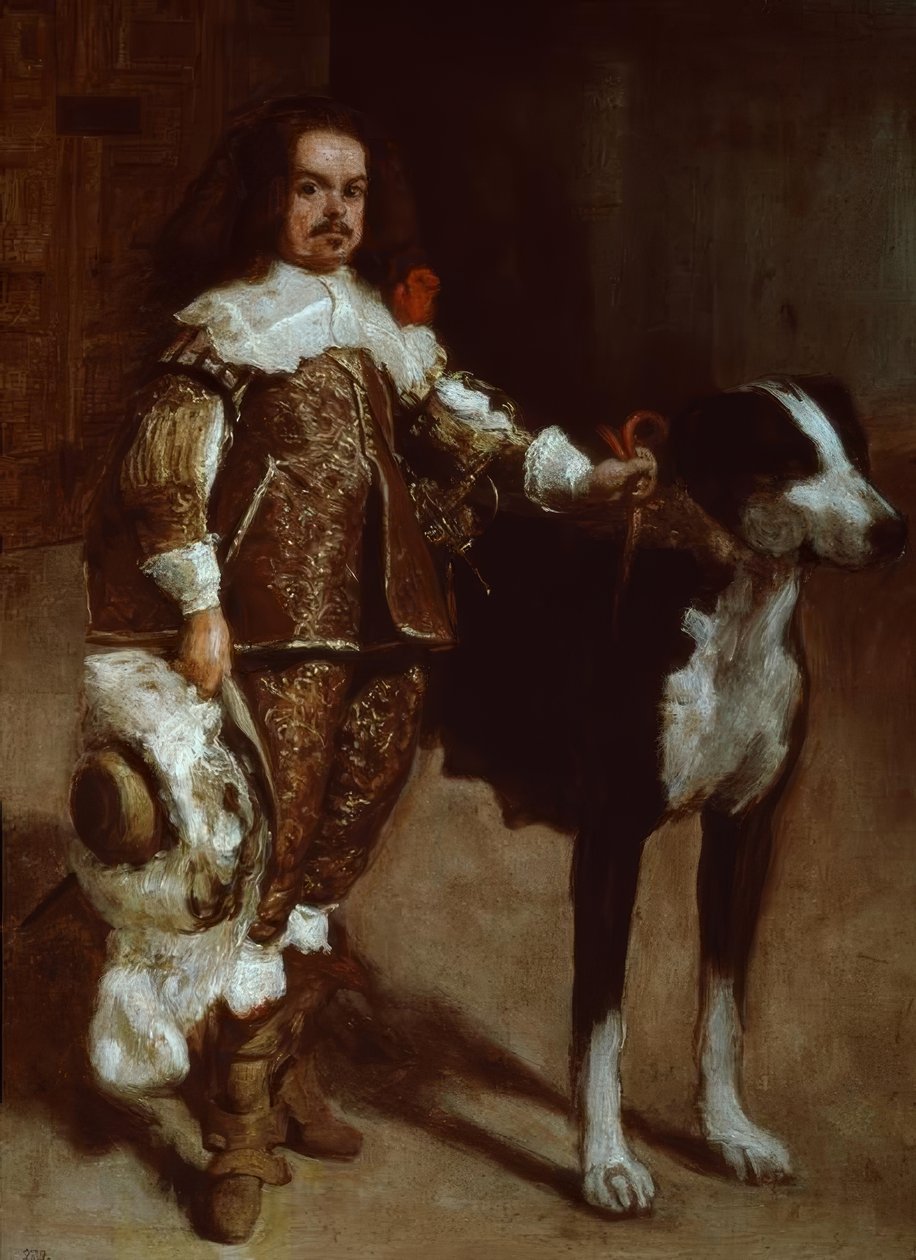 Portret krasnoluda Filipa IV. autorstwa Diego Velázquez