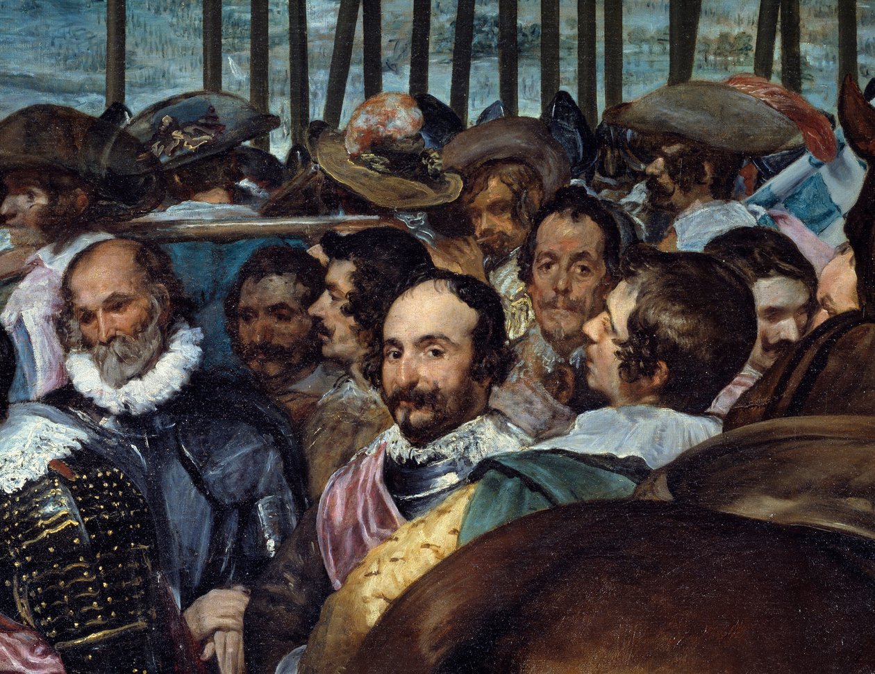 Poddanie się Bredy. Pod koniec oblężenia Bredy autorstwa Diego Velázquez
